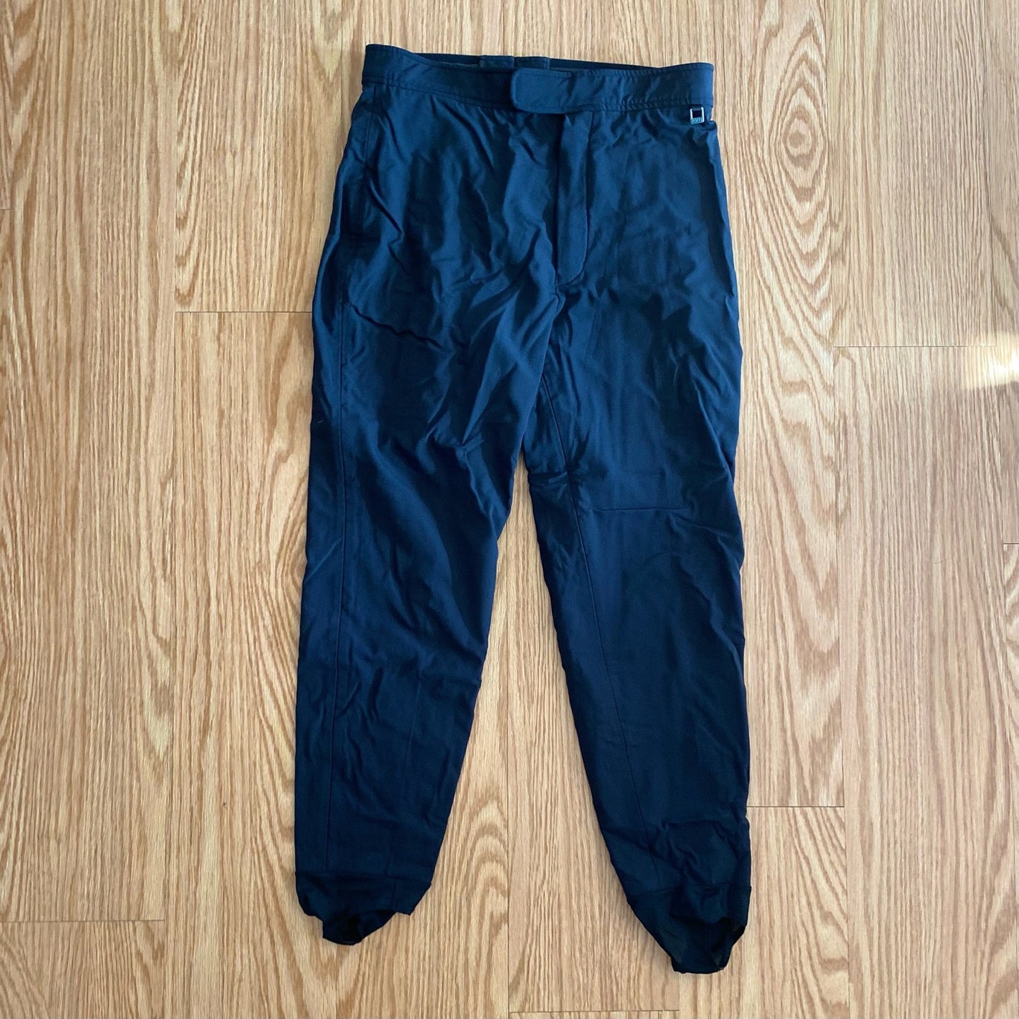 Roffe Gerry Sportswear Vintage Black Snow Ski Pants Womens 10 / 12 Medium