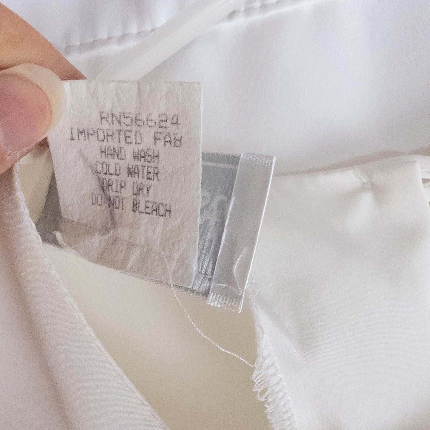 Anne Kriste Vintage White Beaded Blouse Womens 8 Medium
