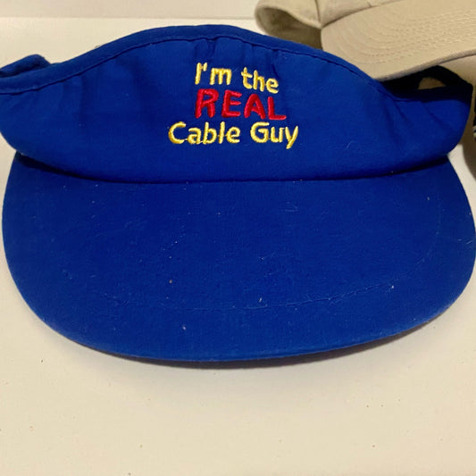 Blue Golf Hat Visor Bundle Unisex Mens One Size