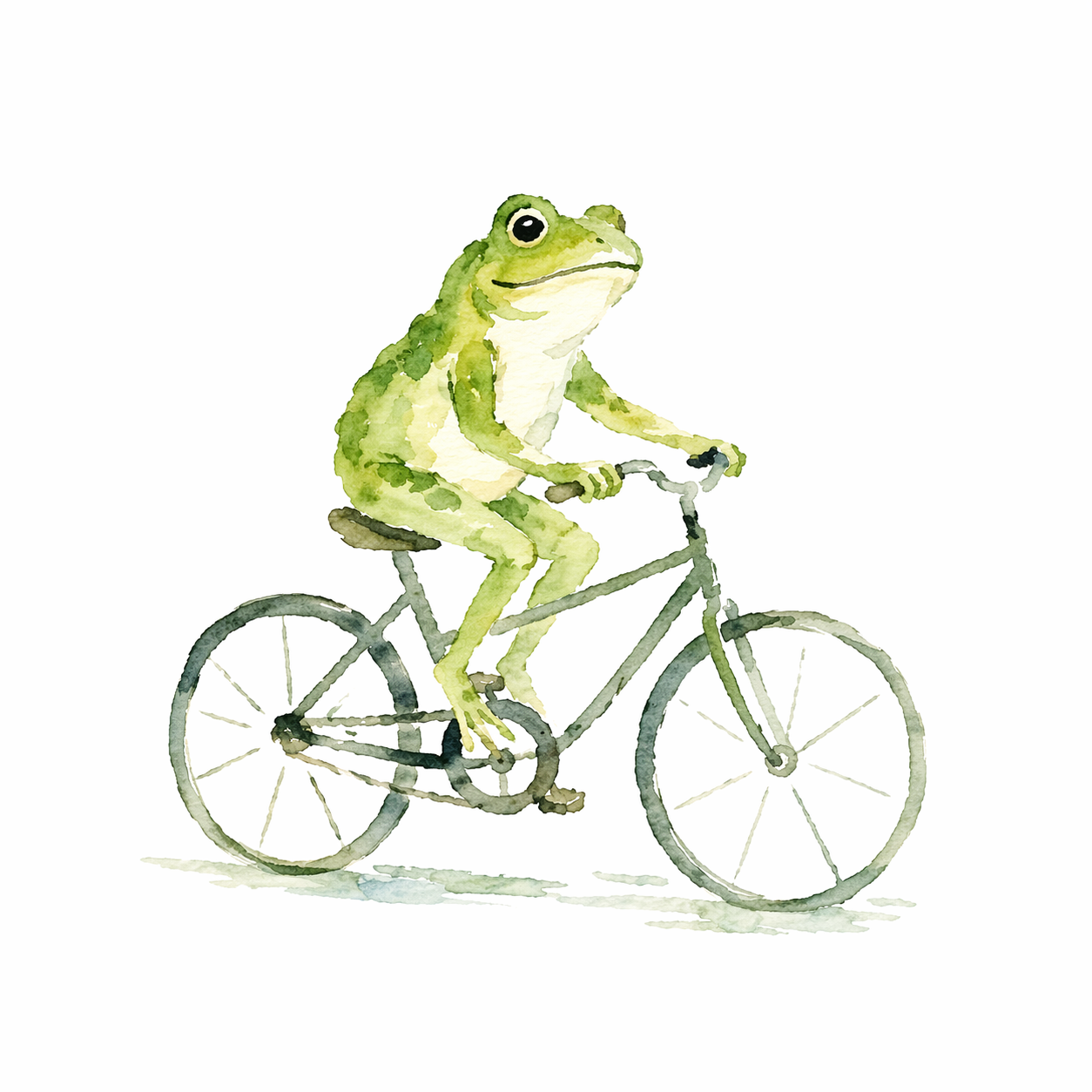 Frog on a Bicycle Thrift