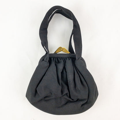 J. R. Julius Resnick Vintage Black Purse Bag Satin Coin Purse Womens One Size
