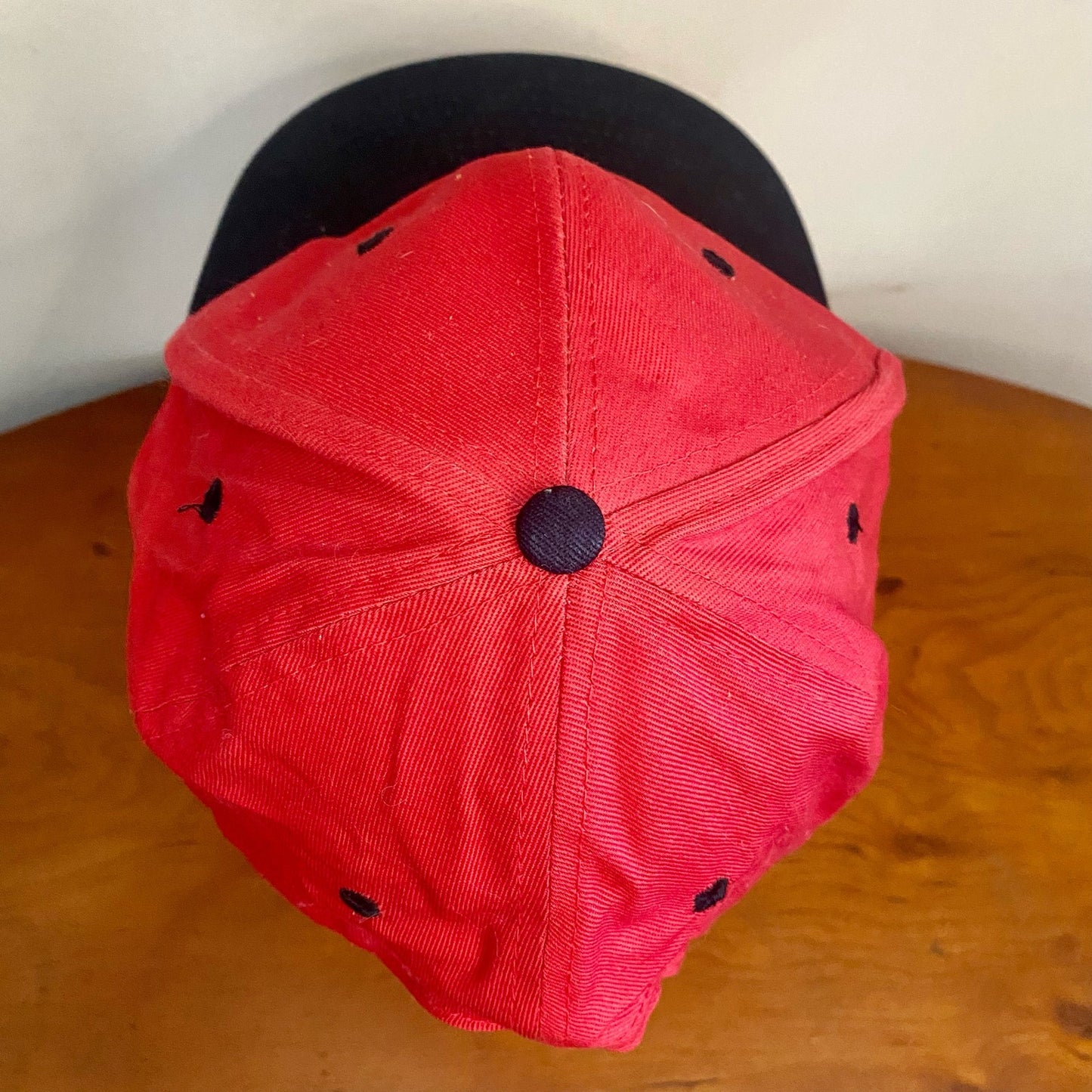 Stewart Seeds Red Adjustable Snapback IN-DE Baseball Hat Unisex Mens One Size