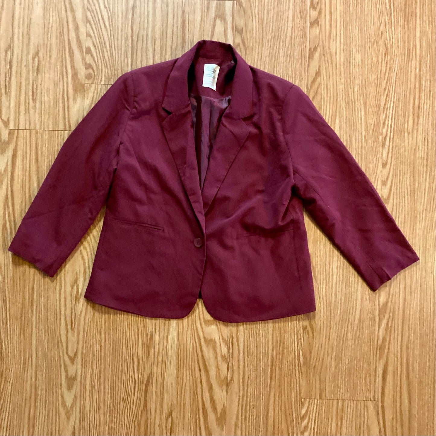 Ci Sono Outerwear Red Blazer Juniors XLarge Womens Medium