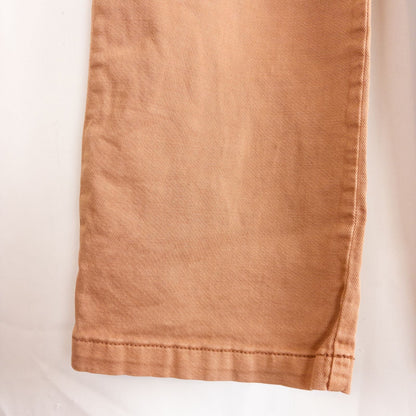 Anthropologie Pilcro pink brown terra cotta pants with button fly and side pockets image 4