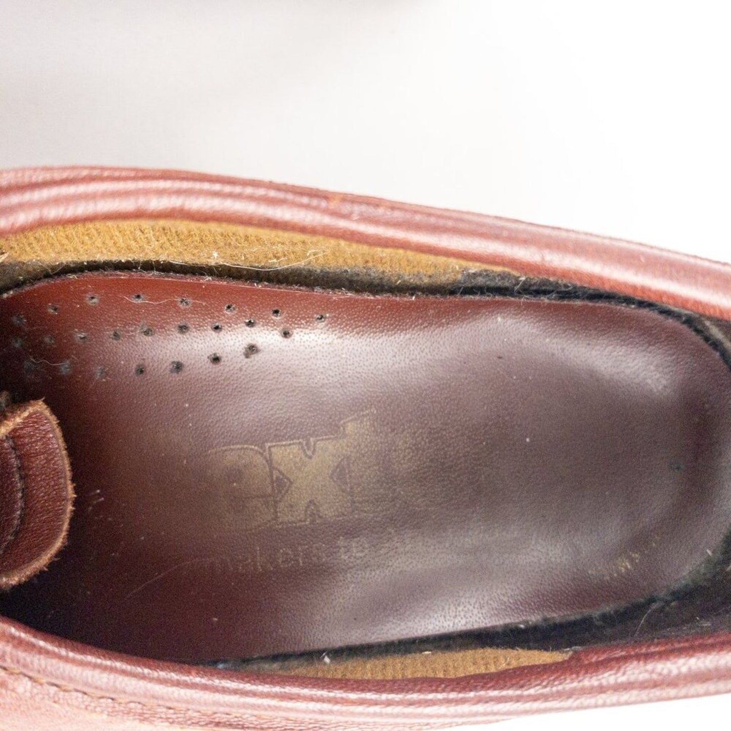 Dexter Vintage Brown Handmade Leather Loafer Shoes Womens 7.5