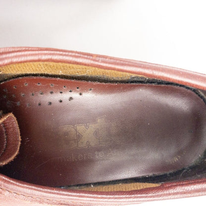 Dexter Vintage Brown Handmade Leather Loafer Shoes Womens 7.5