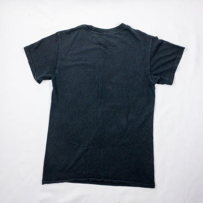 2PAC Tupac Distressed Black Band Concert Tee Shirt Womens Small Mens XSmall