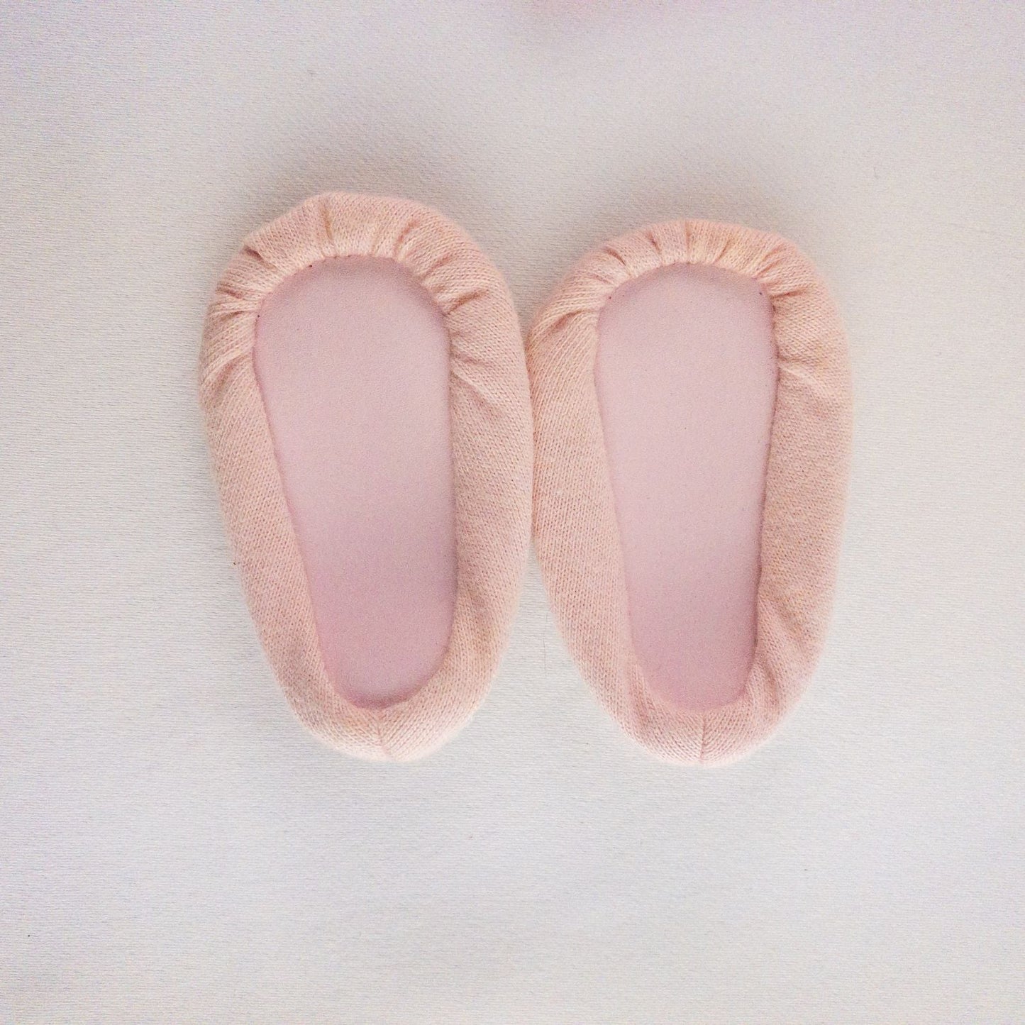 American Girl pink ballet dress with sequin bodice and tulle skirt with matching slippers laid flat on white background showing front and back details image 13