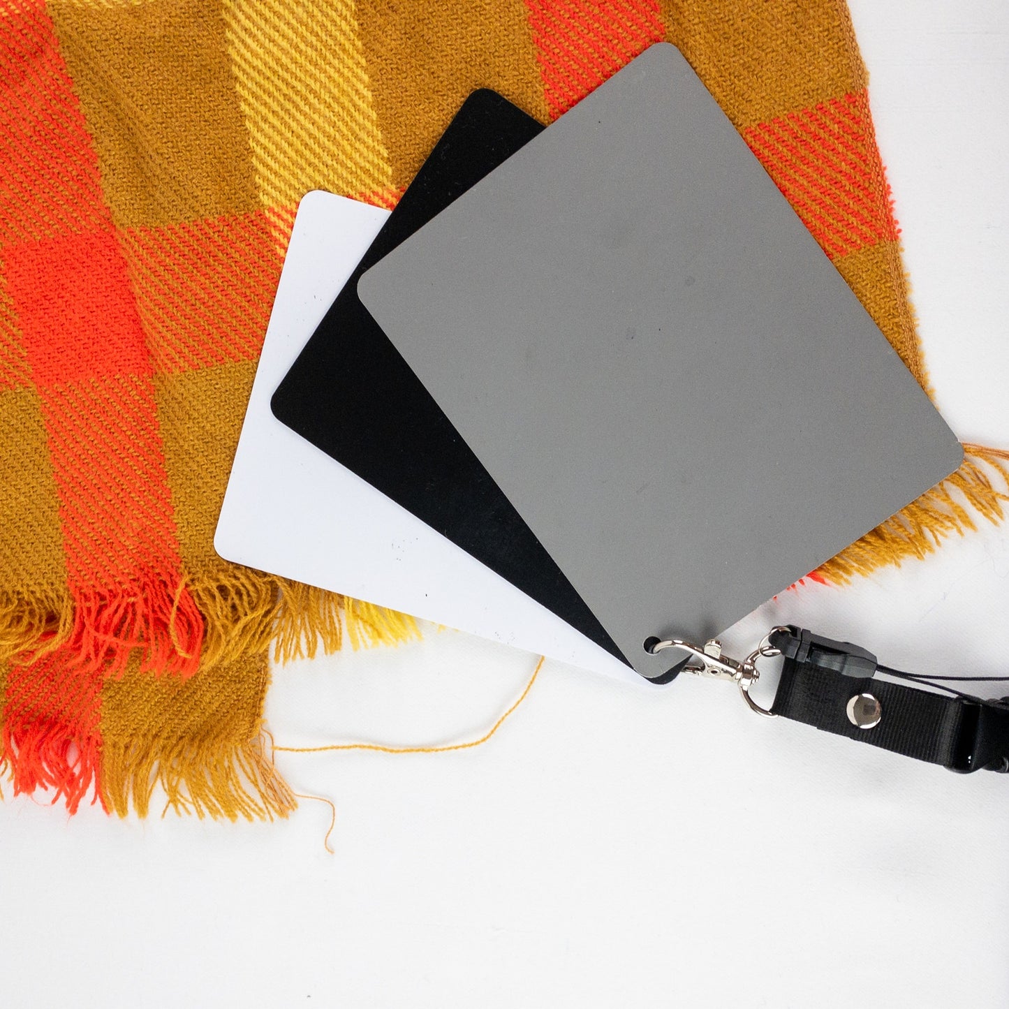 Handmade Brown Yellow Red Woven Tassel Scarf Unisex Mens Womens One Size