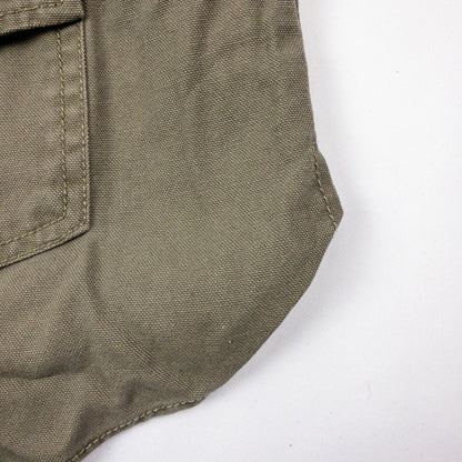 All Access Olive Green Lace Cargo Jacket Hooded Outerwear Womens Small