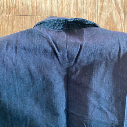 Joseph & Fiess Comfort Stretch Black Wool Suit Jacket Blazer Mens 42 Regular