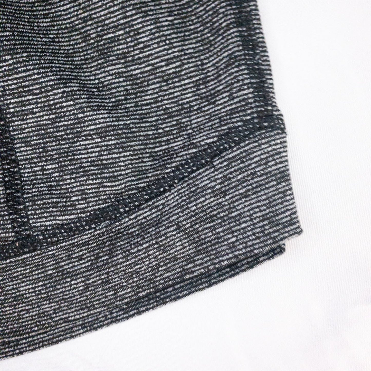 Tekgear black gray striped skorts womens XSmall with elastic waistband and inner shorts, detailed close-ups of fabric and logo image 7