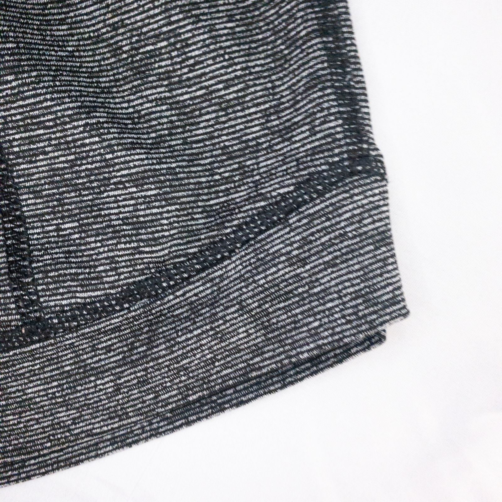 Tekgear black gray striped skorts womens XSmall with elastic waistband and inner shorts, detailed close-ups of fabric and logo image 7
