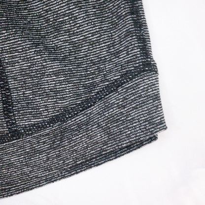 Tekgear black gray striped skorts womens XSmall with elastic waistband and inner shorts, detailed close-ups of fabric and logo image 7
