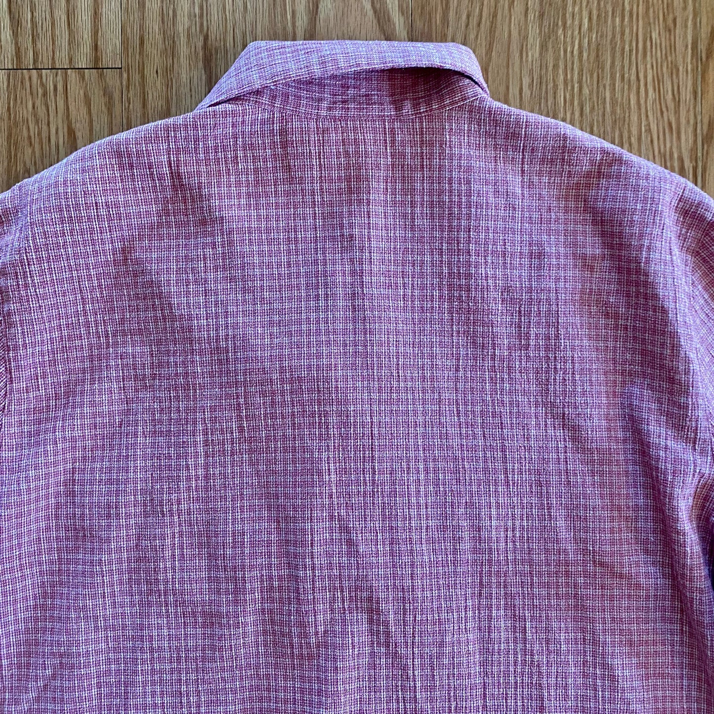 Koret Vintage Red Gingham Beaded Embroidered Button-up Shirt Womens Large