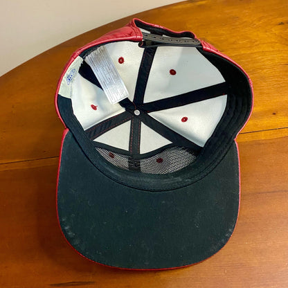 DC Comics The Flash Superhero Red Leather Hat Unisex Mens One Size
