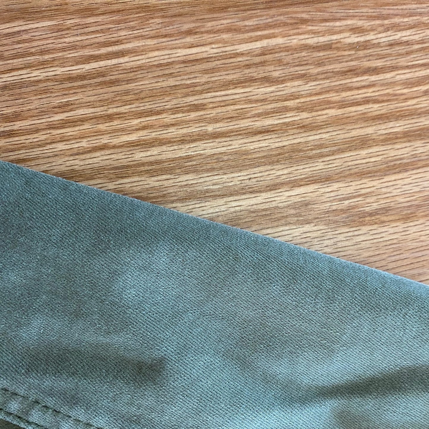 White House Black Market Olive Green Cotton Moto Jacket Womens 0