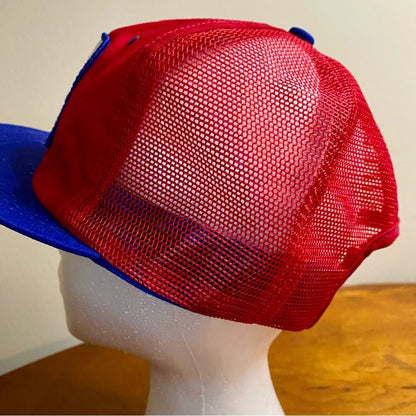 K Products CarQuest Auto Parts Vintage Red Trucker Hat Unisex Mens One Size
