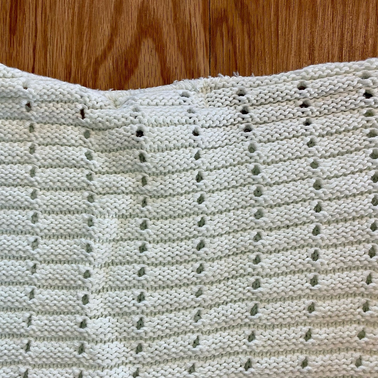 Worlds Apart White Minimalist Knit Sweater Womens Small
