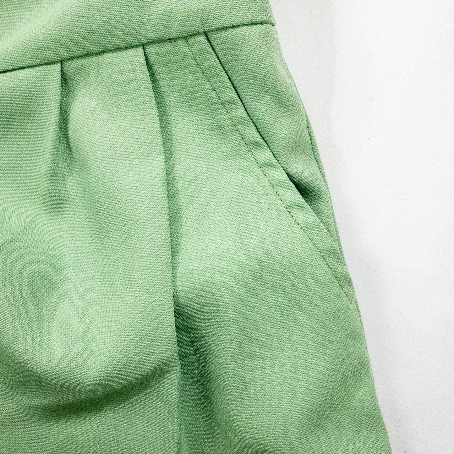 Vintage Pastel Green Classy Romper Playsuit Womens XSmall