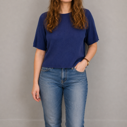 Pendleton Vintage Blue Sweater Top Womens Xlarge