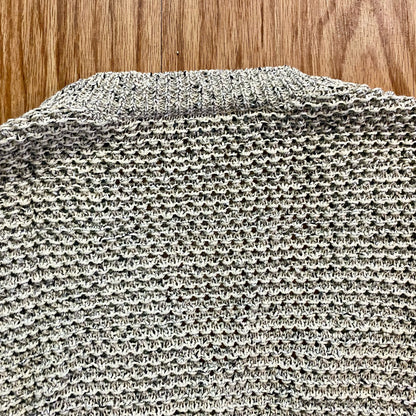 Madewell Cream Gray Marled Hartley Cardigan Sweater Womens Oversized XXSmall