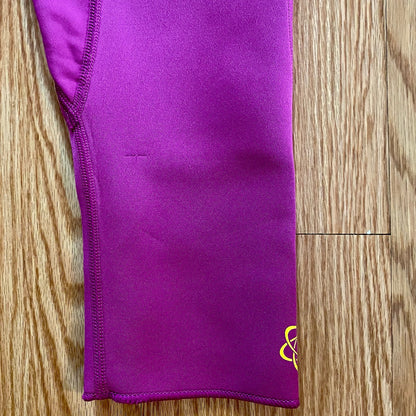 Zaggora HotPants Purple Cropped Outdoor Leggings Womens Medium