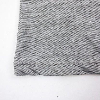 DYI Gray Striped Open Back Athletic Tank Top Womens Small