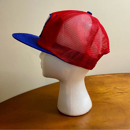 K Products CarQuest Auto Parts Vintage Red Trucker Hat Unisex Mens One Size