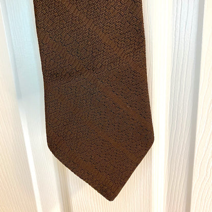 Fashion Neckwear Vintage Brown Tie Mens One Size