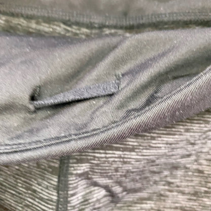 Athletic Works Black Gray Colorblock Leggings Gym Pants Womens Medium