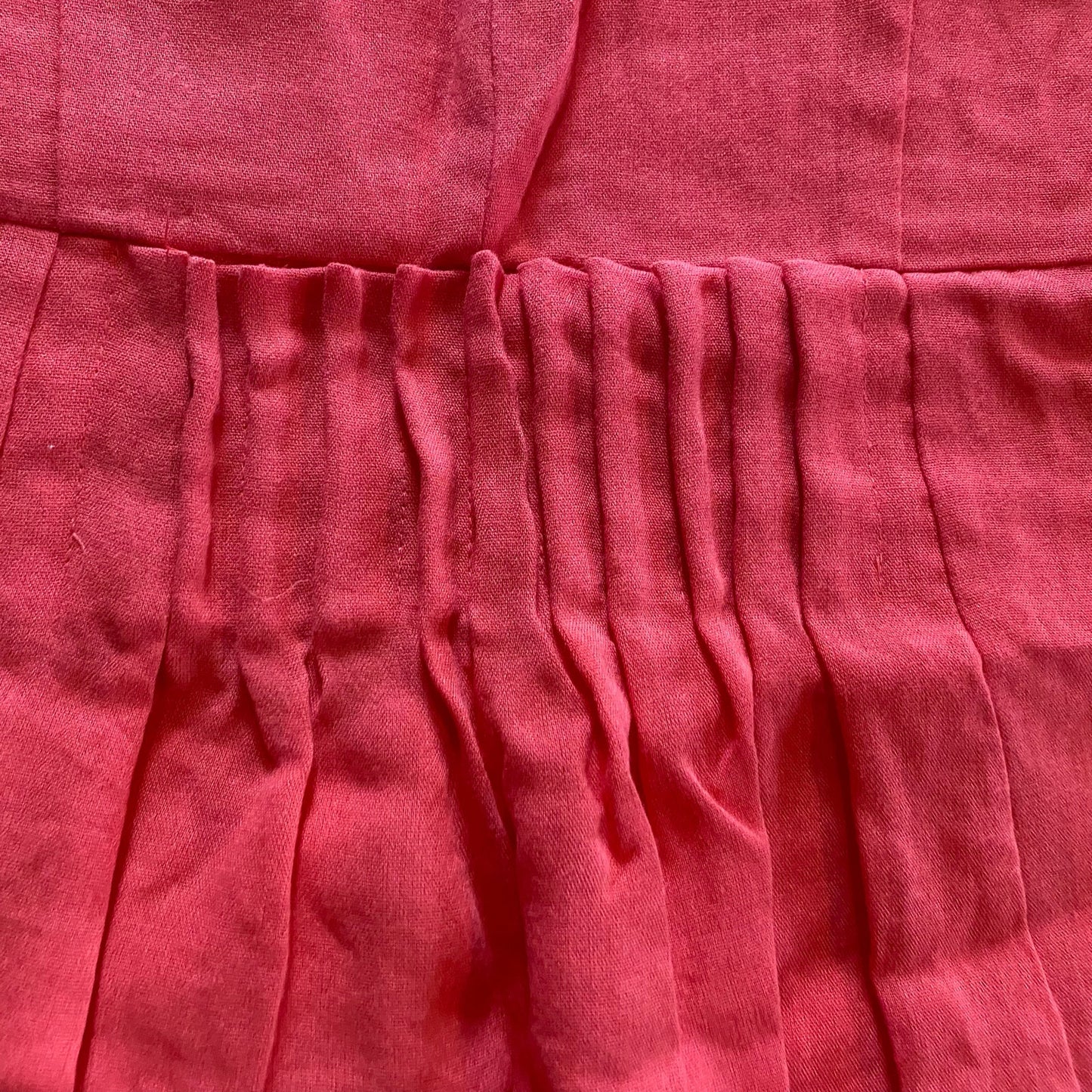 Esley Sleeveless Pink Abstract A-Line Mini Dress Womens Medium