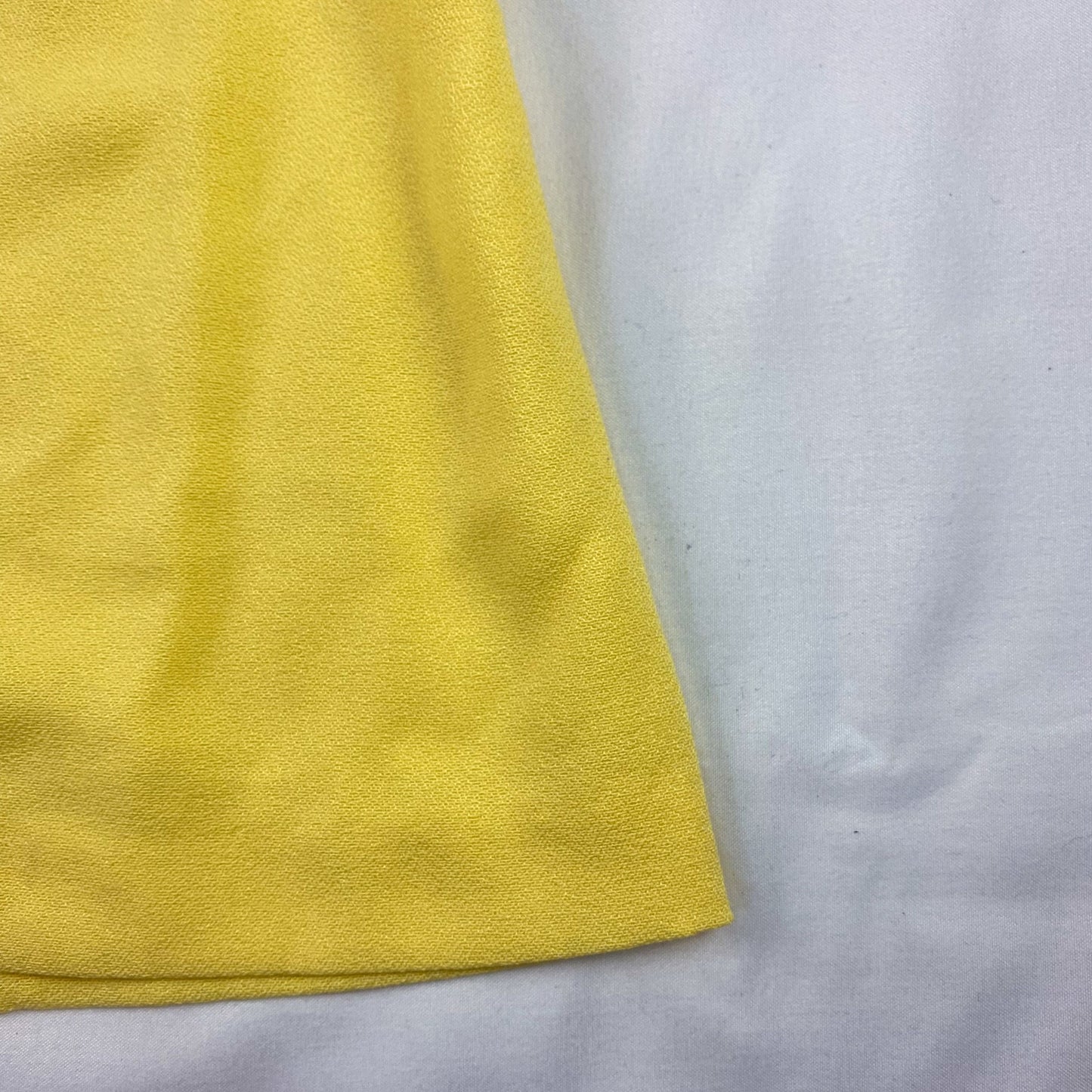 Sag Harbor Vintage Yellow Button Front Blouse Womens Small