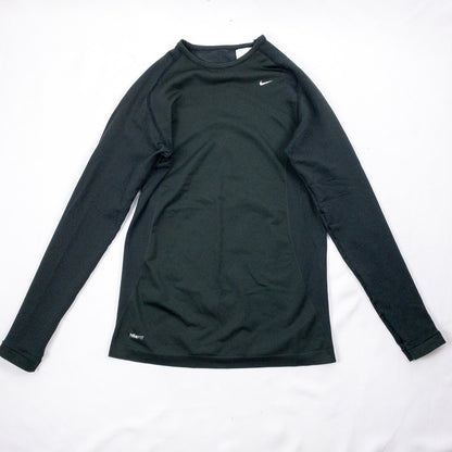 Nike Fit Dry Fit Black Athletic T Shirt Unisex Youth Large Mens Small