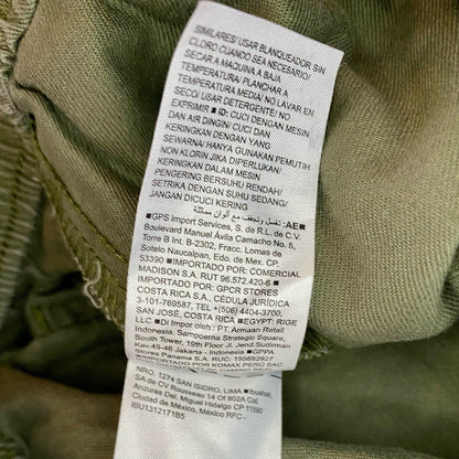 Old Navy Olive Green Soft Utility Alpine Tundra Paper Bag Shorts Womens XSmall