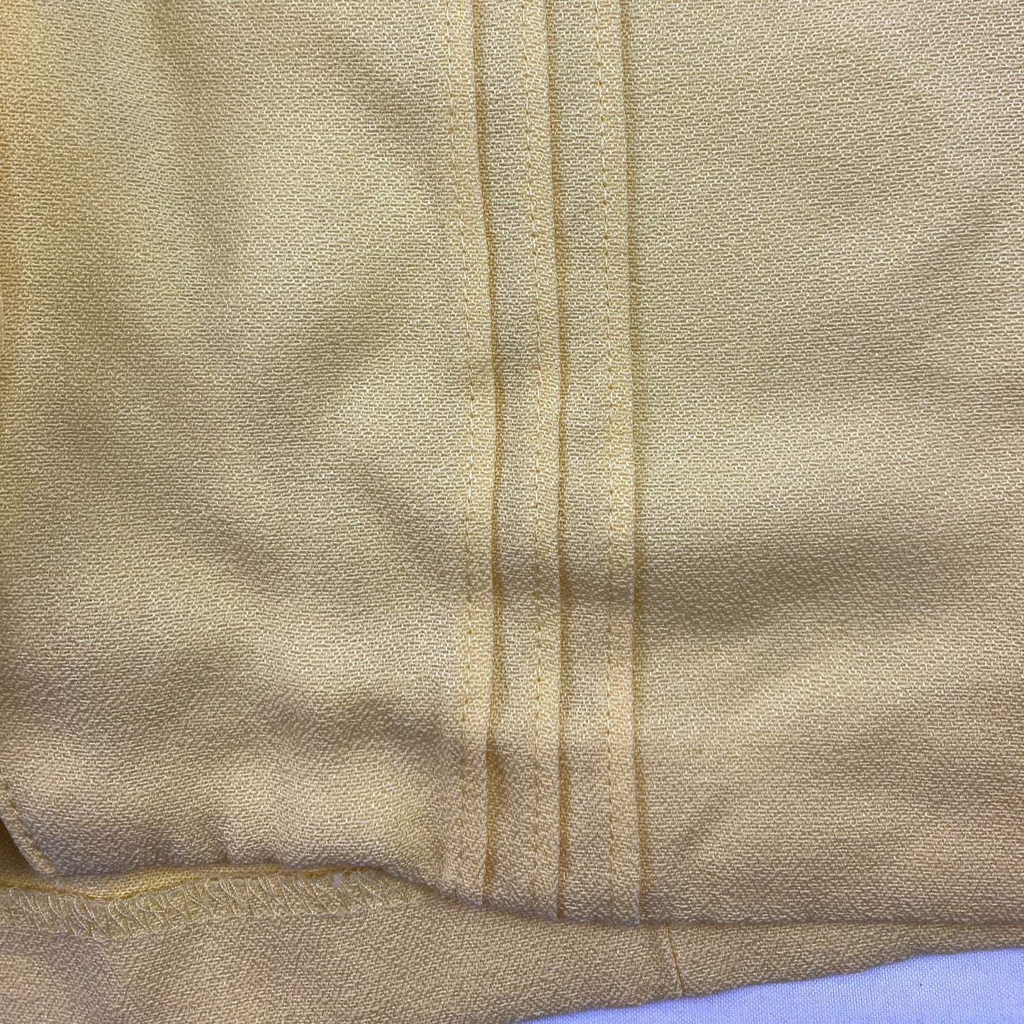 Sag Harbor Vintage Yellow Button Front Blouse Womens Small