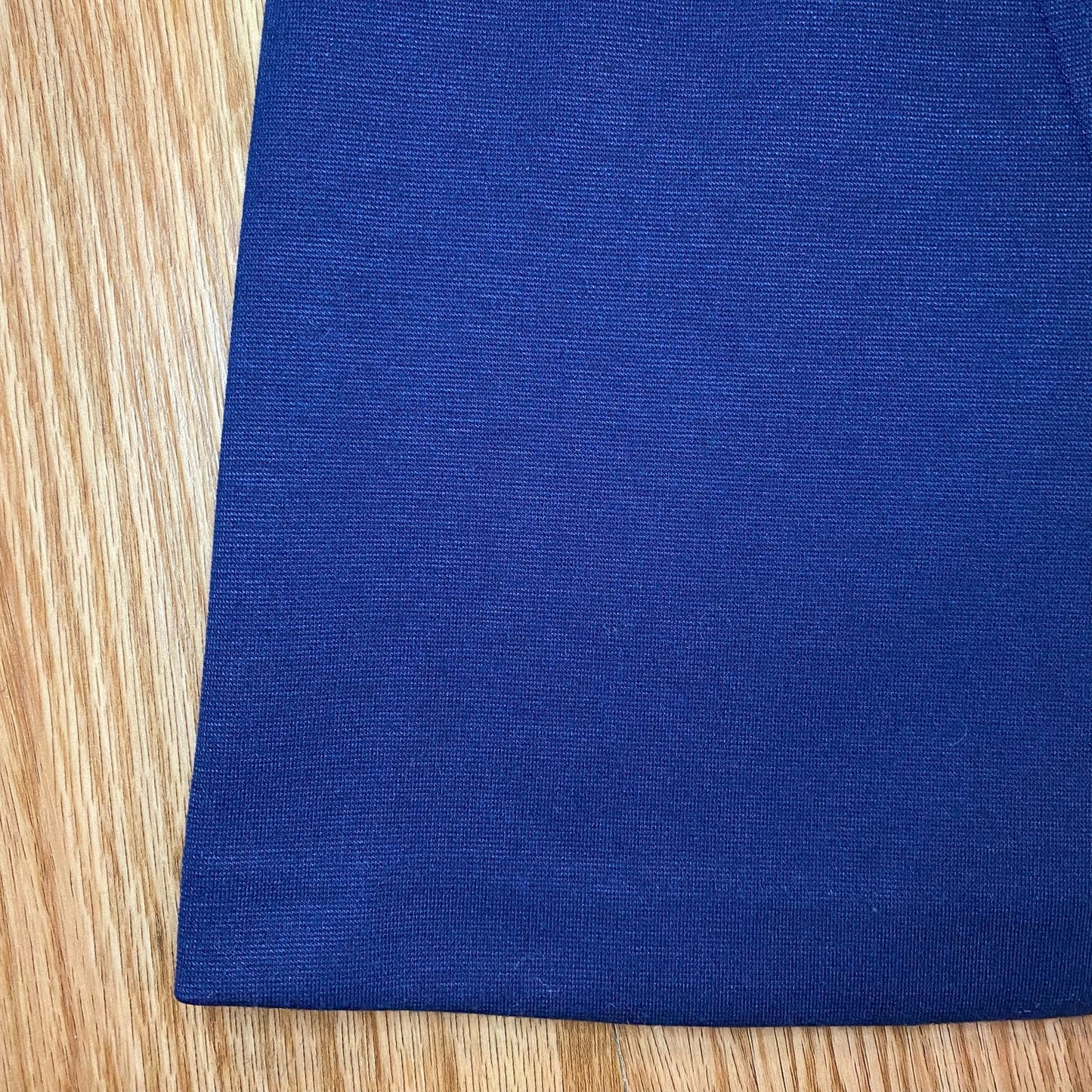 Maison Jules Blu Notte Fit & Flare Blue Pleated Mini Dress Womens Large