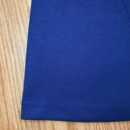 Maison Jules Blu Notte Fit & Flare Blue Pleated Mini Dress Womens Large