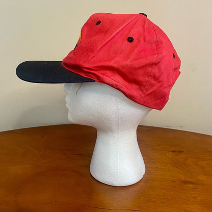 Stewart Seeds Red Adjustable Snapback IN-DE Baseball Hat Unisex Mens One Size