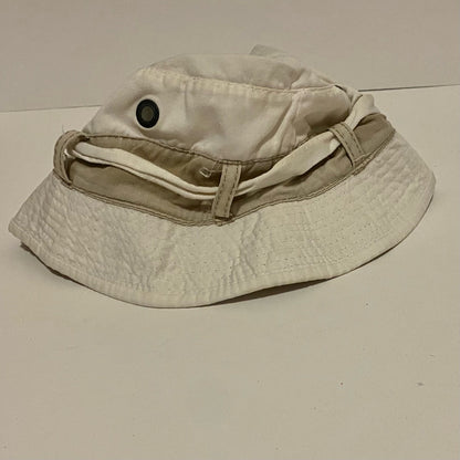 Totes Y2K White Bucket Hat Water Sport Hat Unisex One Size