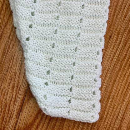 Worlds Apart White Minimalist Knit Sweater Womens Small