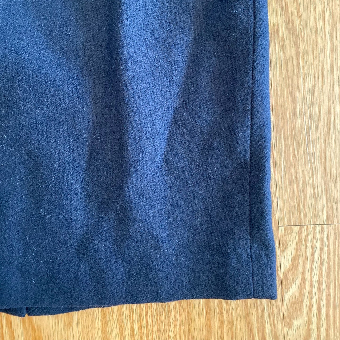 Tocca Navy Blue Wool Long Sleeve Sheath Dress Womens 10