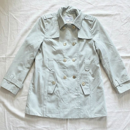Calvin Klein Long Tan Trench Coat Womens XLarge