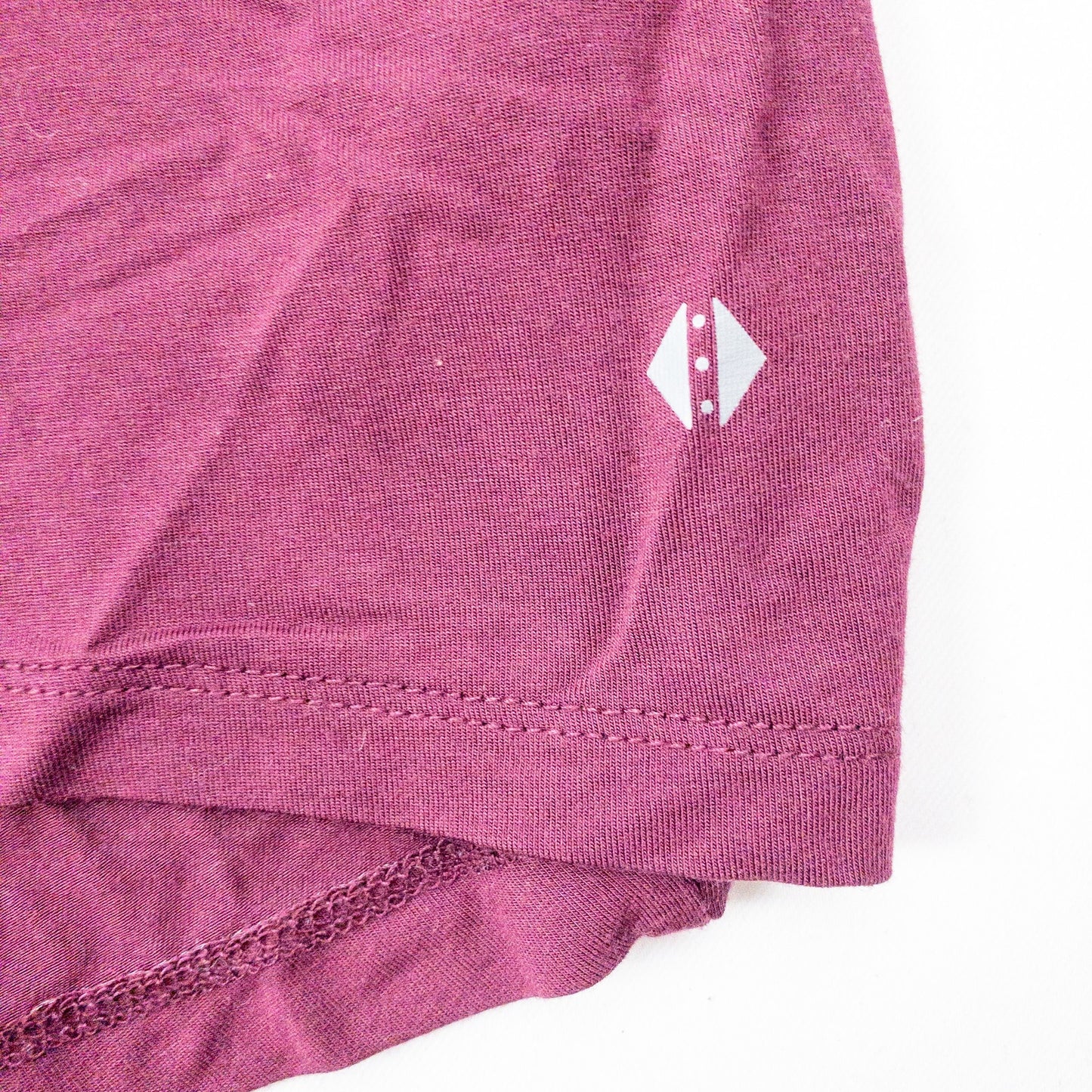 Tavi Noir Purple Maroon Athletic High Low Tank Top Womens XSmall