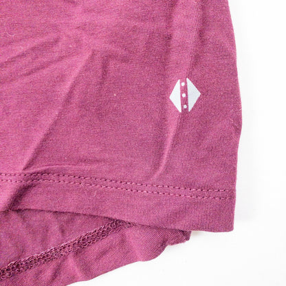 Tavi Noir Purple Maroon Athletic High Low Tank Top Womens XSmall