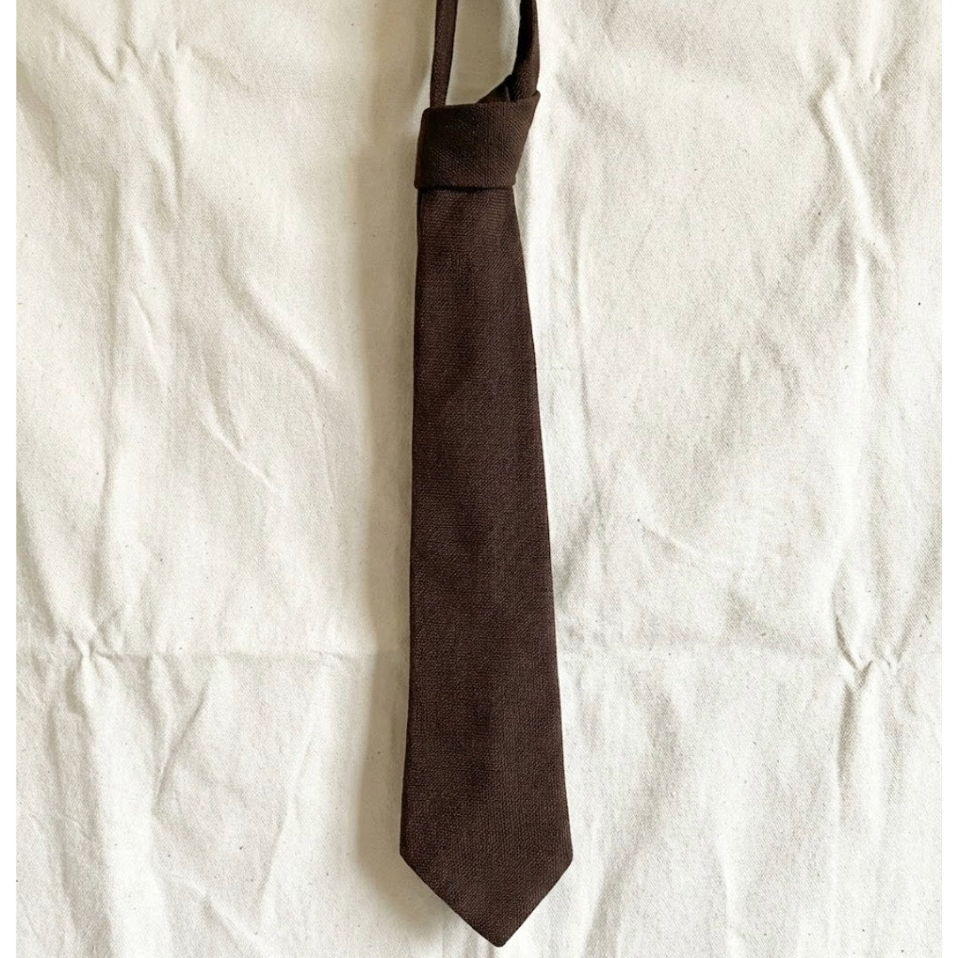 Fashion Neckwear Vintage Brown Tie Mens One Size