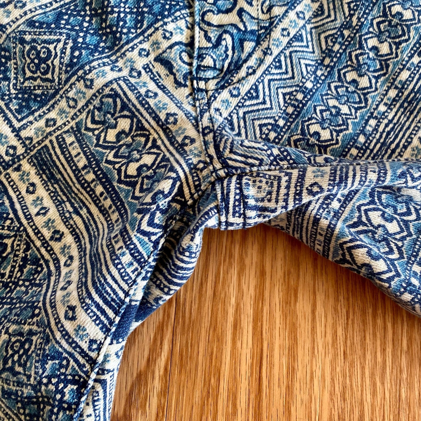 Ralph Lauren Denim & Supply Blue Paisley Bandana Skinny Jeans Womens 28