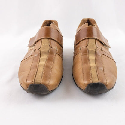 Paul Green Munchen Tan Brown Austrian Leather Shoes Womens 7.5