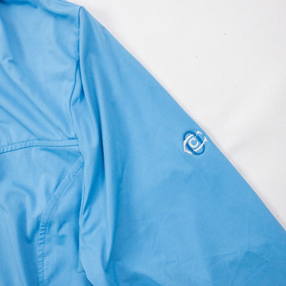 GFore Athletic Golf Blue Zip Up Hooded Jacket Womens Small