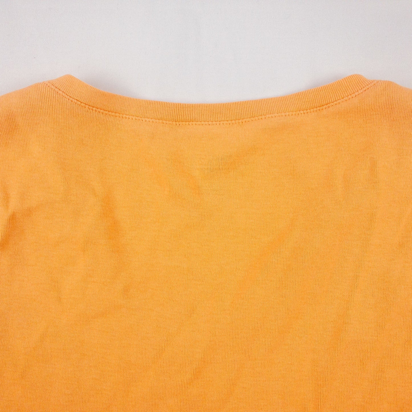Tommy Hilfiger Orange Peach V Neck Tee Shirt Womens Medium